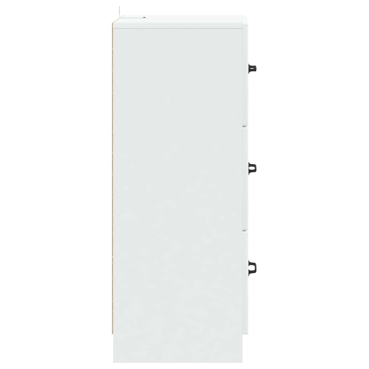 vidaXL Ντουλάπι με Συρτάρια Λευκό 33 x 34,5 x 87 εκ.