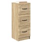 vidaXL Ντουλάπι με Συρτάρια Sonoma Δρυς 33 x 34,5 x 87 εκ.