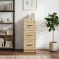 vidaXL Ντουλάπι με Συρτάρια Sonoma Δρυς 33 x 34,5 x 87 εκ.