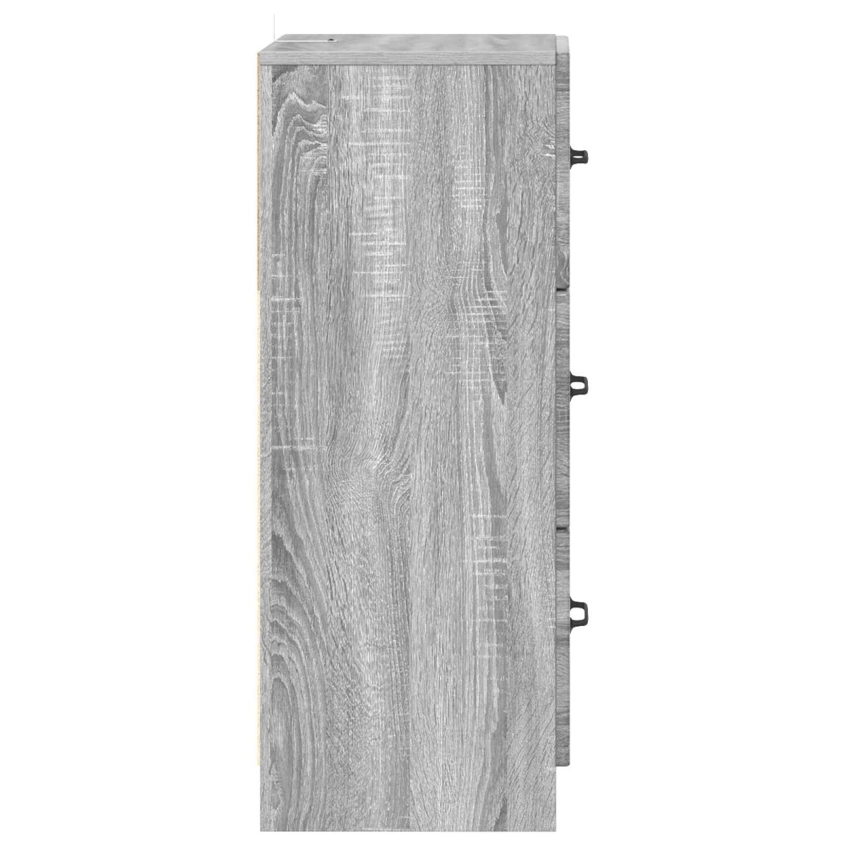vidaXL Ντουλάπι με Συρτάρια Γκρι Sonoma 33 x 34,5 x 87 εκ.