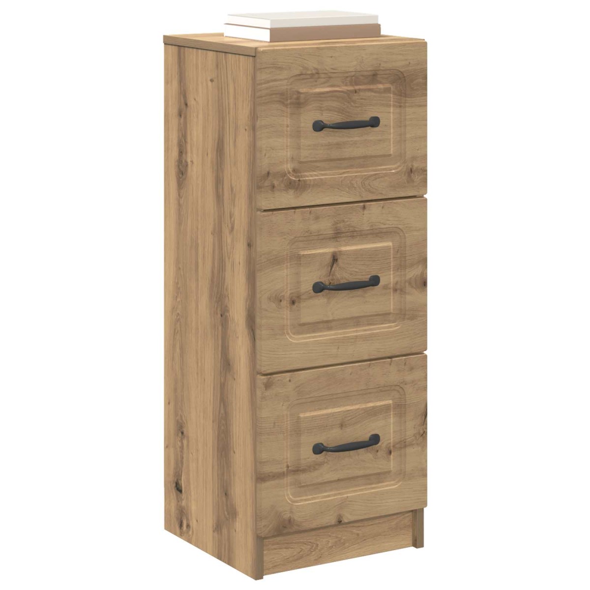 vidaXL Ντουλάπι με Συρτάρια 33 x 34,5 x 87 εκ. Επεξεργασμένο Ξύλο