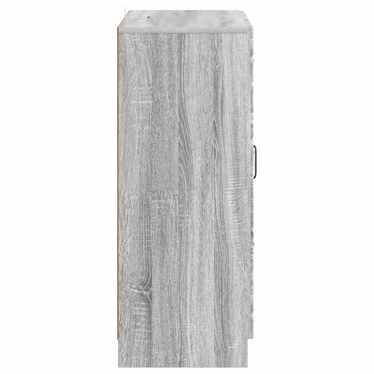 vidaXL Πλαϊνό γραφείο με συρτάρι Γκρι Sonoma 66 x 34,5 x 87 εκ.