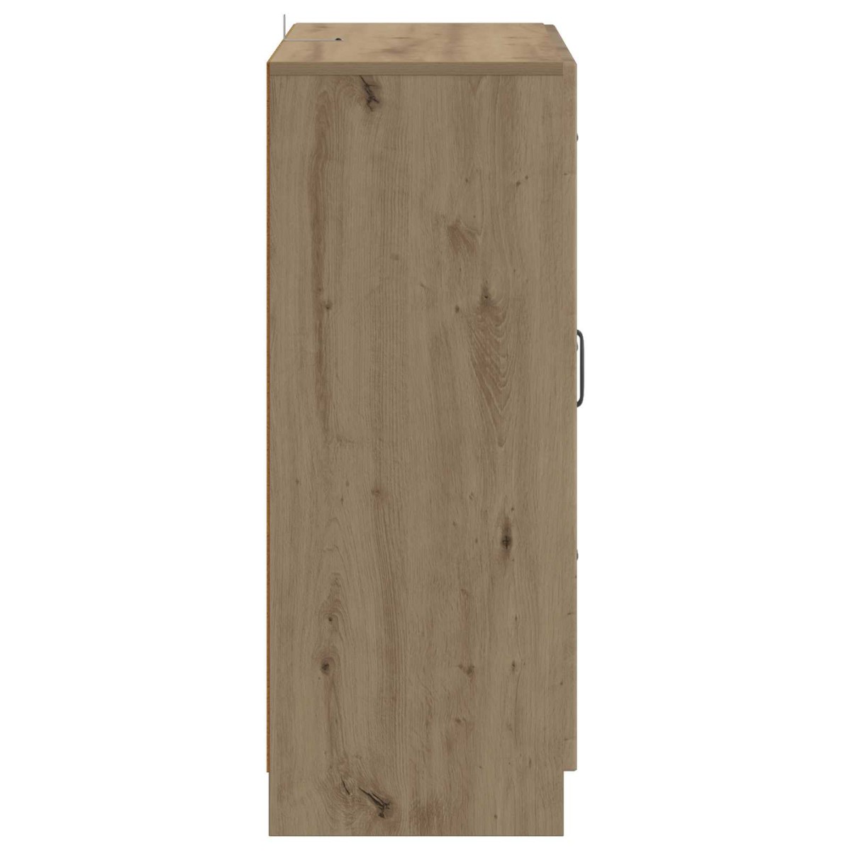 vidaXL Πλαϊνό γραφείο Artisan Δρυς 66 x 34,5 x 87 εκ.