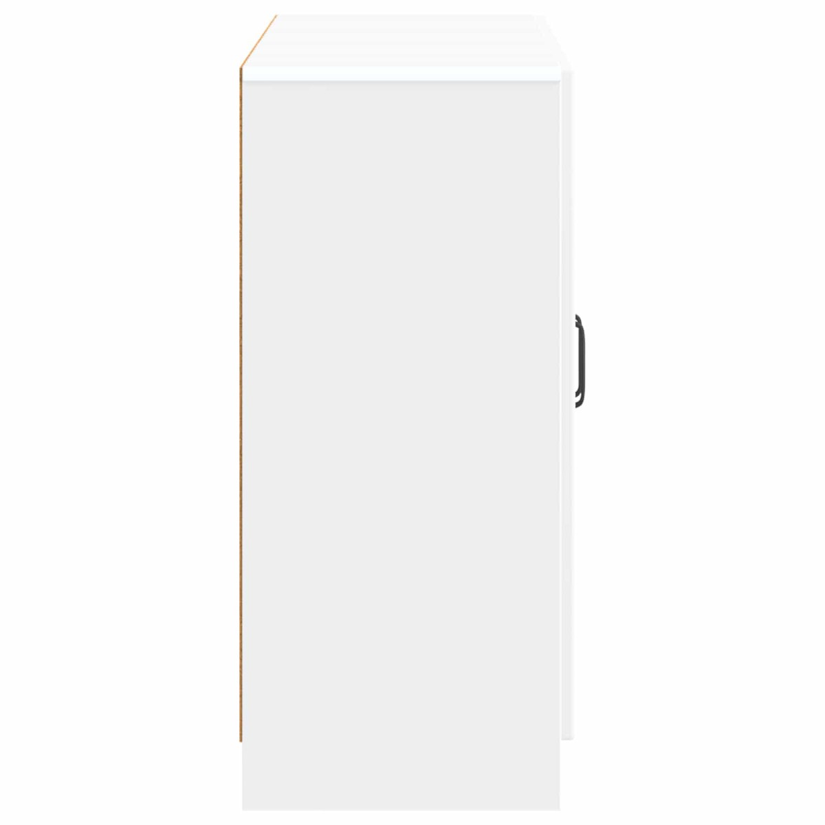 vidaXL Πλαϊνό γραφείο Λευκό 89 x 34,5 x 77 εκ. Επεξεργασμένο Ξύλο