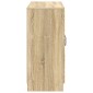 vidaXL Πλαϊνό γραφείο Sonoma Δρυς 89 x 34,5 x 77 εκ.