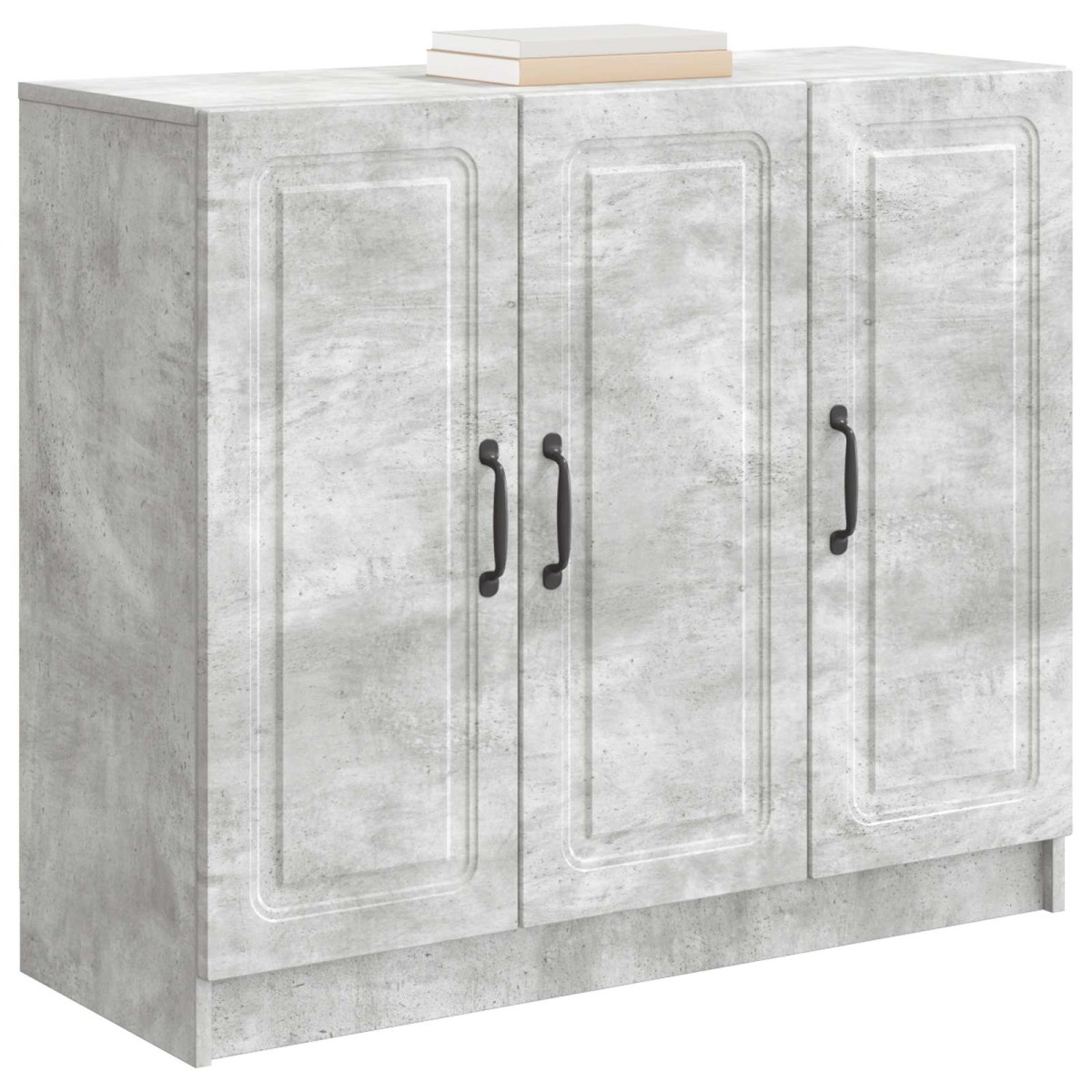 vidaXL Πλαϊνό γραφείο Γκρι Σκυροδέματος 89 x 34,5 x 77 εκ.