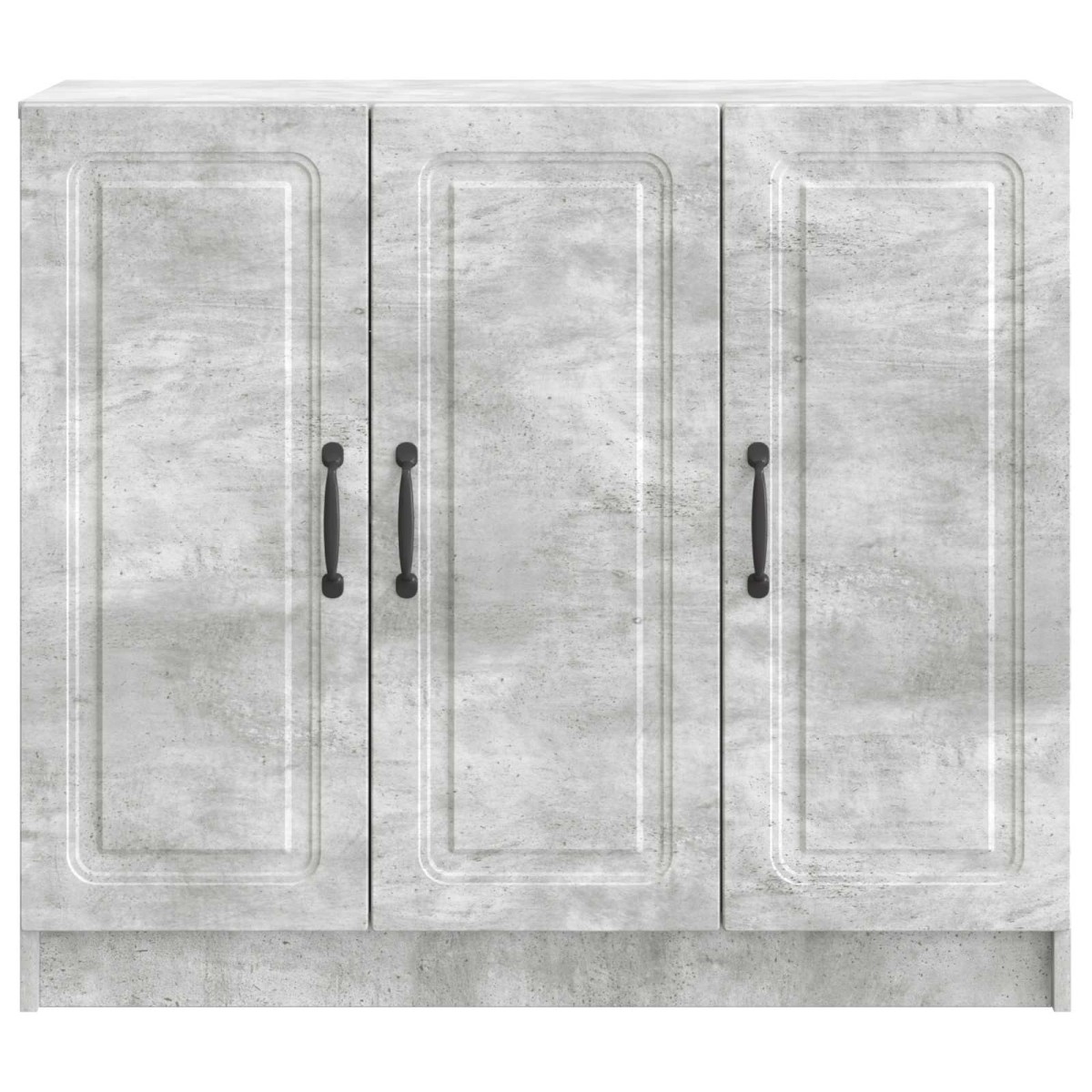 vidaXL Πλαϊνό γραφείο Γκρι Σκυροδέματος 89 x 34,5 x 77 εκ.