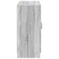 vidaXL Πλαϊνό γραφείο Γκρι Sonoma 89 x 34,5 x 77 εκ.