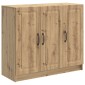 vidaXL Πλαϊνό γραφείο Artisan Δρυς 89 x 34,5 x 77 εκ.