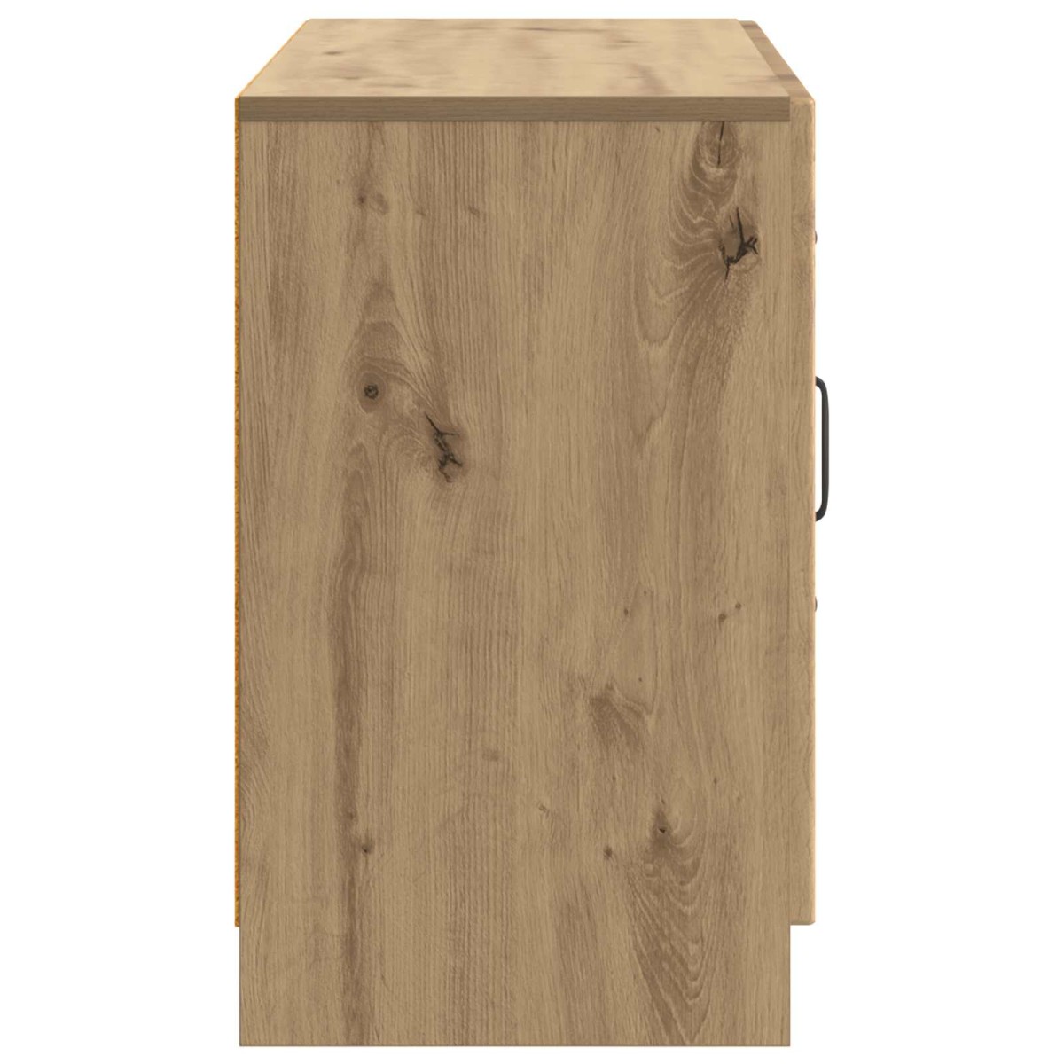 vidaXL Πλαϊνό γραφείο Artisan Δρυς 89 x 34,5 x 57 εκ.