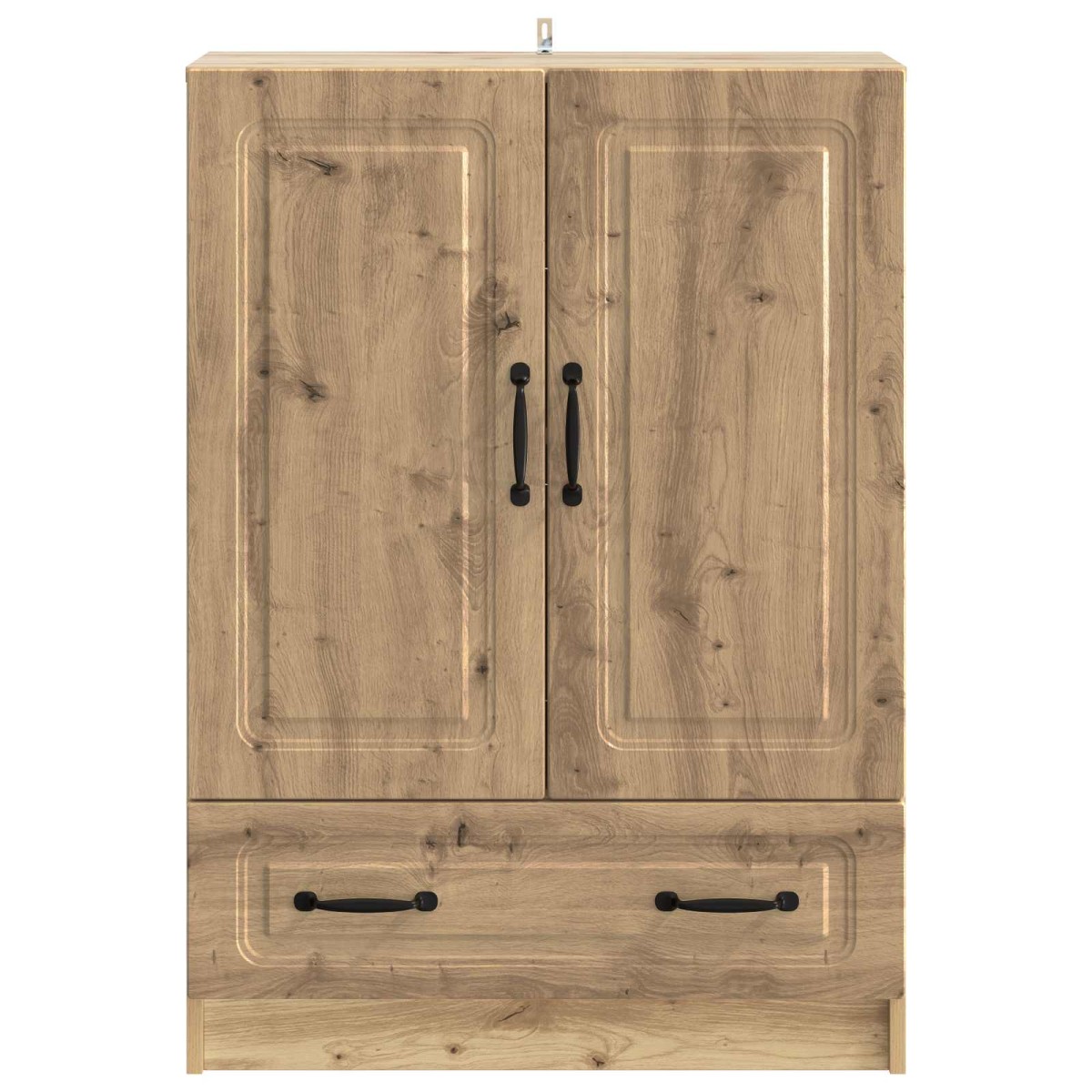 vidaXL Πλαϊνό γραφείο Artisan Δρυς 66 x 34,5 x 92 εκ.