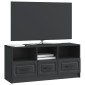 vidaXL Ντουλάπι TV Μαύρο 102 x 34,5 x 47 εκ Επεξεργασμένο Ξύλο