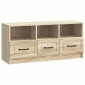 vidaXL Ντουλάπι TV Sonoma Δρυς 102 x 34,5 x 47 εκ Επεξεργασμένο Ξύλο