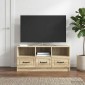 vidaXL Ντουλάπι TV Sonoma Δρυς 102 x 34,5 x 47 εκ Επεξεργασμένο Ξύλο