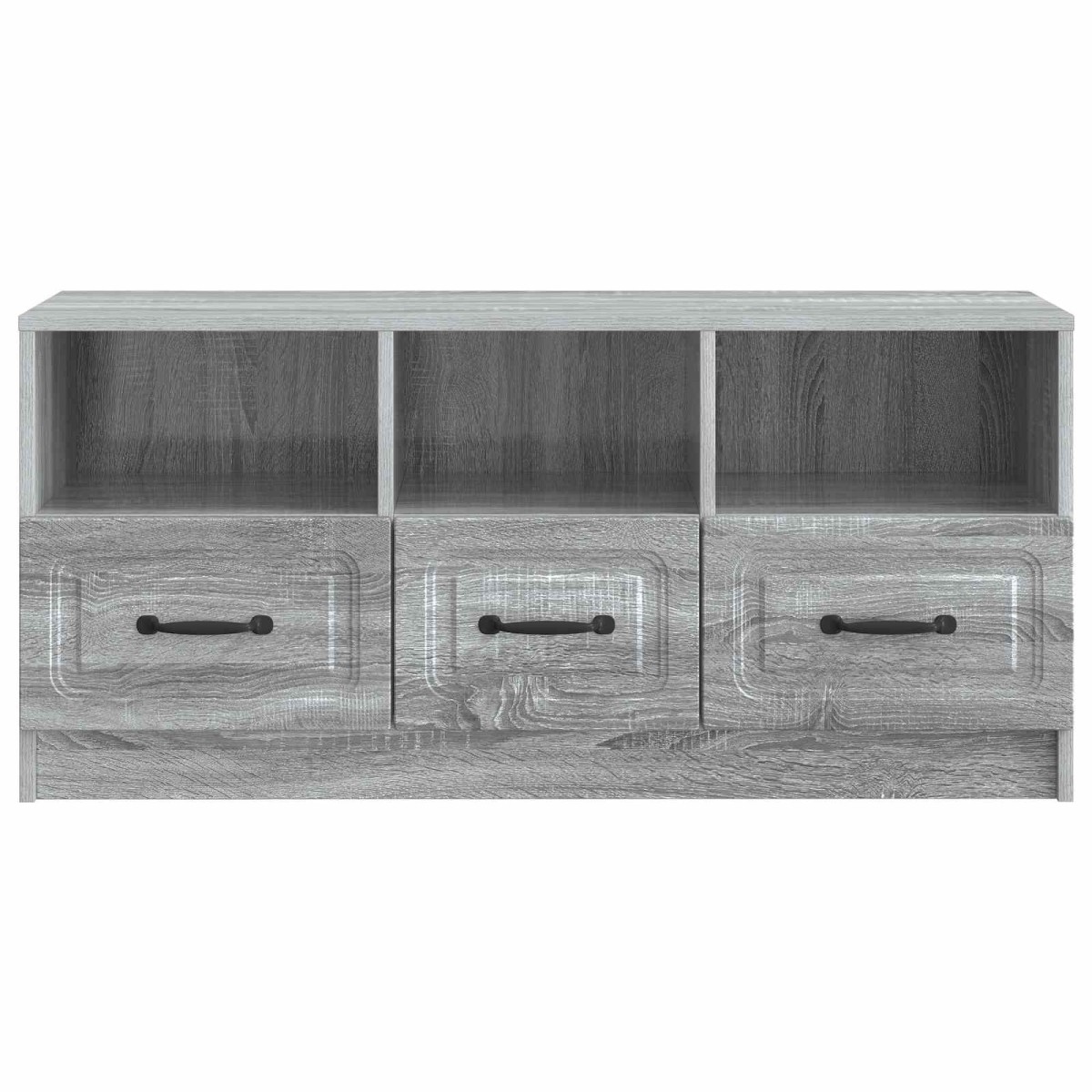 vidaXL Ντουλάπι TV Γκρι Sonoma 102 x 34,5 x 47 εκ Επεξεργασμένο Ξύλο