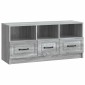 vidaXL Ντουλάπι TV Γκρι Sonoma 102 x 34,5 x 47 εκ Επεξεργασμένο Ξύλο