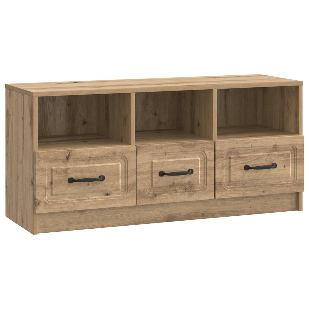 vidaXL Ντουλάπι TV 102 x 34,5 x 47 εκ Artisan Δρυς Επεξεργασμένο Ξύλο