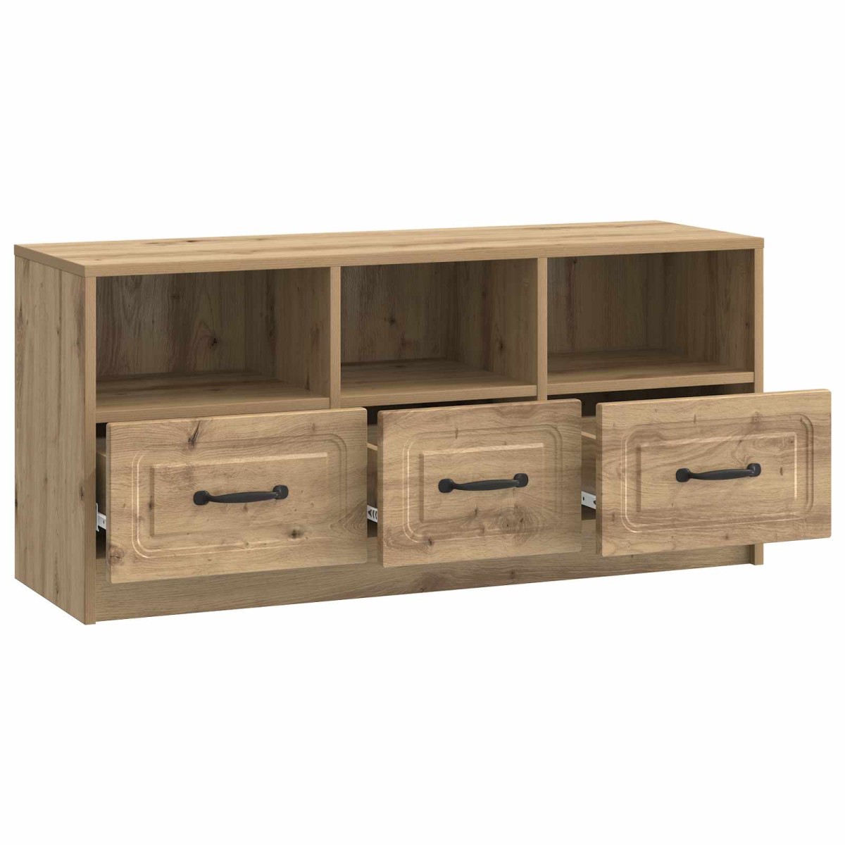 vidaXL Ντουλάπι TV 102 x 34,5 x 47 εκ Artisan Δρυς Επεξεργασμένο Ξύλο