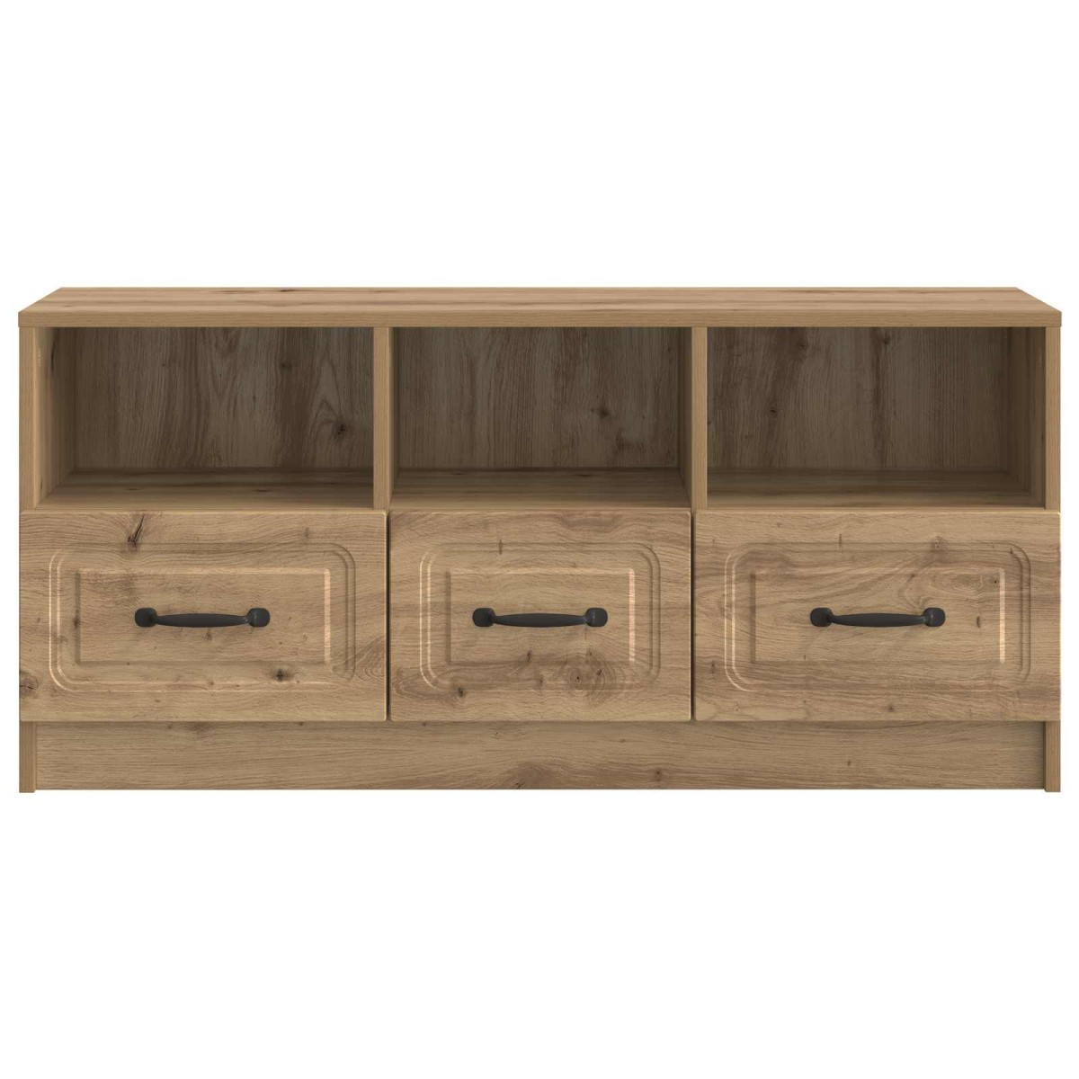 vidaXL Ντουλάπι TV 102 x 34,5 x 47 εκ Artisan Δρυς Επεξεργασμένο Ξύλο