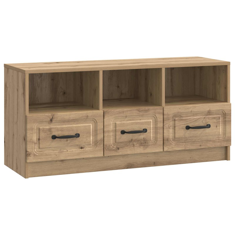 vidaXL Ντουλάπι TV 102 x 34,5 x 47 εκ Artisan Δρυς Επεξεργασμένο Ξύλο