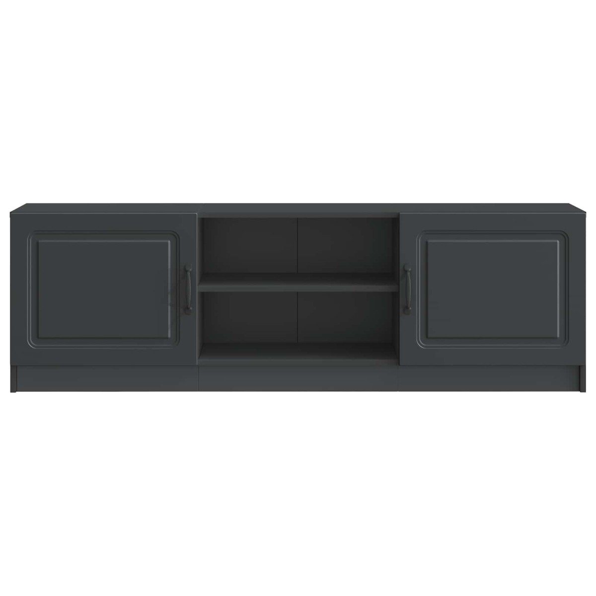 vidaXL Ντουλάπι TV Μαύρο 150 x 31 x 47 εκ Επεξεργασμένο Ξύλο