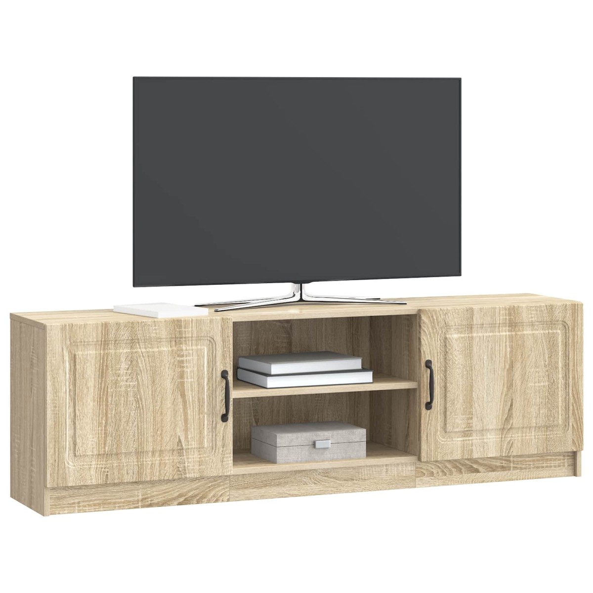 vidaXL Ντουλάπι TV Sonoma Δρυς 150 x 31 x 47 εκ Επεξεργασμένο Ξύλο