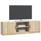 vidaXL Ντουλάπι TV Sonoma Δρυς 150 x 31 x 47 εκ Επεξεργασμένο Ξύλο