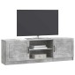 vidaXL Ντουλάπι TV Γκρι Σκυροδέματος 150 x 31 x 47 εκ