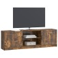 vidaXL Ντουλάπι TV Καπνισμένο Ξύλο Δρυός 150 x 31 x 47 εκ