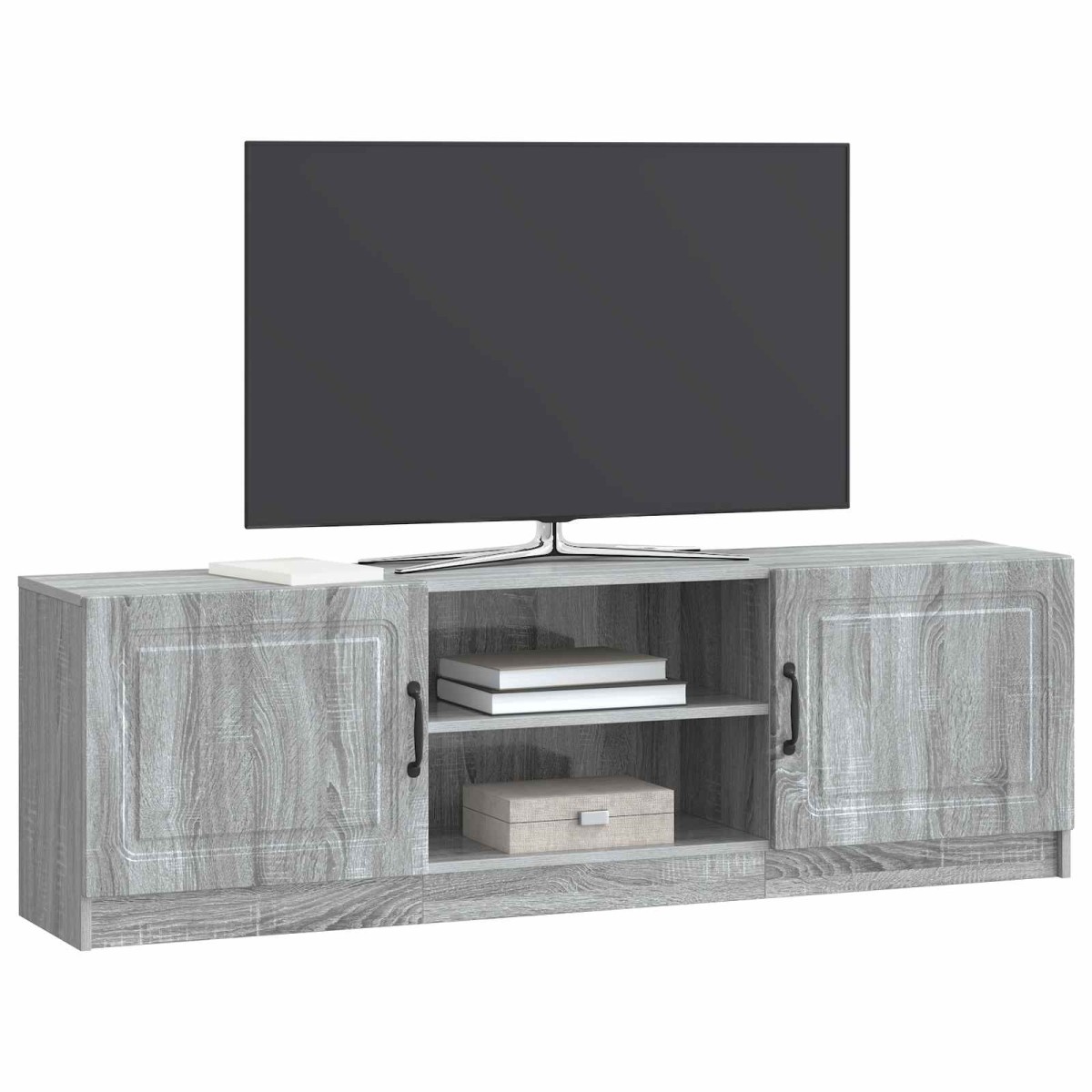 vidaXL Ντουλάπι TV Γκρι Sonoma 150 x 31 x 47 εκ Επεξεργασμένο Ξύλο