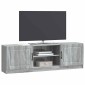 vidaXL Ντουλάπι TV Γκρι Sonoma 150 x 31 x 47 εκ Επεξεργασμένο Ξύλο