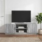 vidaXL Ντουλάπι TV Γκρι Sonoma 150 x 31 x 47 εκ Επεξεργασμένο Ξύλο