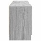 vidaXL Ντουλάπι TV Γκρι Sonoma 150 x 31 x 47 εκ Επεξεργασμένο Ξύλο