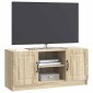 vidaXL Ντουλάπι TV Sonoma Δρυς 102 x 34,5 x 47 εκ Επεξεργασμένο Ξύλο