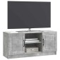 vidaXL Ντουλάπι TV Γκρι Σκυροδέματος 102 x 34,5 x 47 εκ