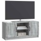 vidaXL Ντουλάπι TV Γκρι Sonoma 102 x 34,5 x 47 εκ Επεξεργασμένο Ξύλο