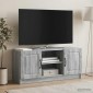 vidaXL Ντουλάπι TV Γκρι Sonoma 102 x 34,5 x 47 εκ Επεξεργασμένο Ξύλο