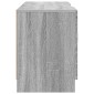 vidaXL Ντουλάπι TV Γκρι Sonoma 102 x 34,5 x 47 εκ Επεξεργασμένο Ξύλο