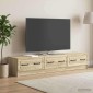 vidaXL Ντουλάπι TV Sonoma Δρυς 147 x 34,5 x 27 εκ Επεξεργασμένο Ξύλο