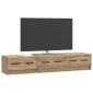 vidaXL Ντουλάπι TV 147 x 34,5 x 27 εκ Artisan Δρυς Επεξεργασμένο Ξύλο