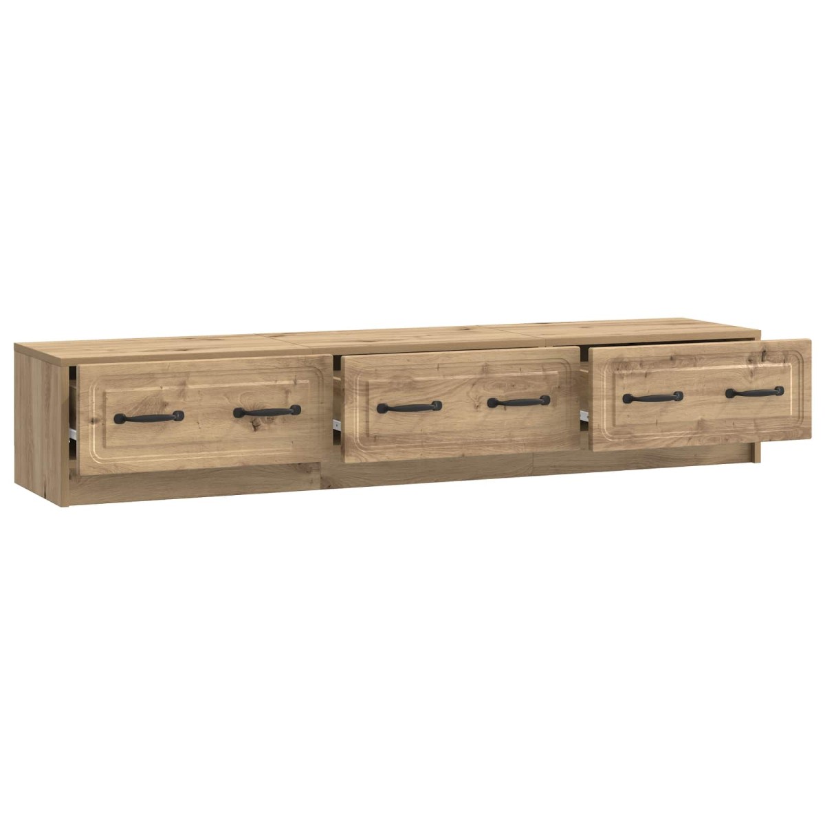 vidaXL Ντουλάπι TV 147 x 34,5 x 27 εκ Artisan Δρυς Επεξεργασμένο Ξύλο