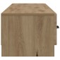vidaXL Ντουλάπι TV 147 x 34,5 x 27 εκ Artisan Δρυς Επεξεργασμένο Ξύλο