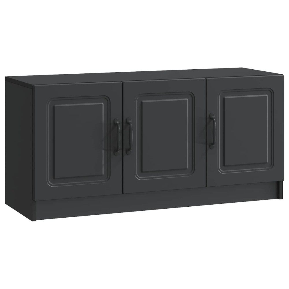 vidaXL Ντουλάπι TV Μαύρο 99 x 34,5 x 47 εκ Επεξεργασμένο Ξύλο