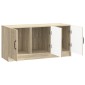 vidaXL Ντουλάπι TV Sonoma Δρυς 99 x 34,5 x 47 εκ Επεξεργασμένο Ξύλο
