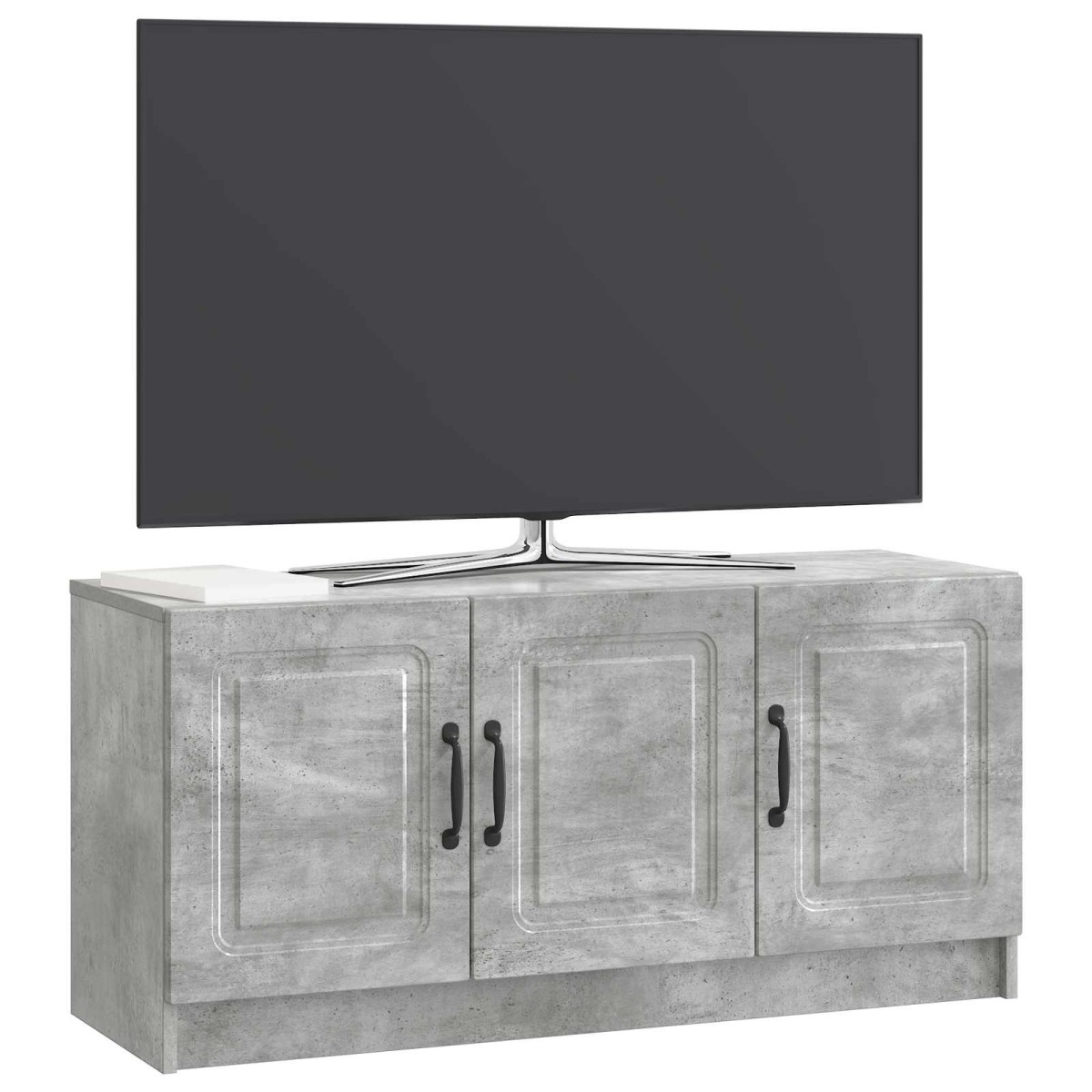 vidaXL Ντουλάπι TV Γκρι Σκυροδέματος 99 x 34,5 x 47 εκ