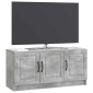 vidaXL Ντουλάπι TV Γκρι Σκυροδέματος 99 x 34,5 x 47 εκ