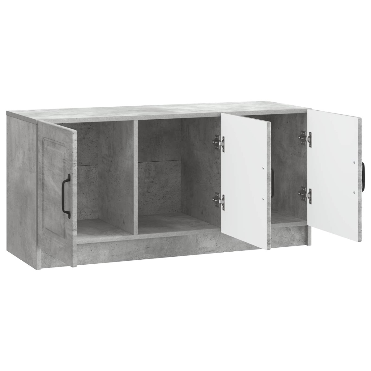 vidaXL Ντουλάπι TV Γκρι Σκυροδέματος 99 x 34,5 x 47 εκ