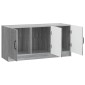 vidaXL Ντουλάπι TV Γκρι Sonoma 99 x 34,5 x 47 εκ Επεξεργασμένο Ξύλο