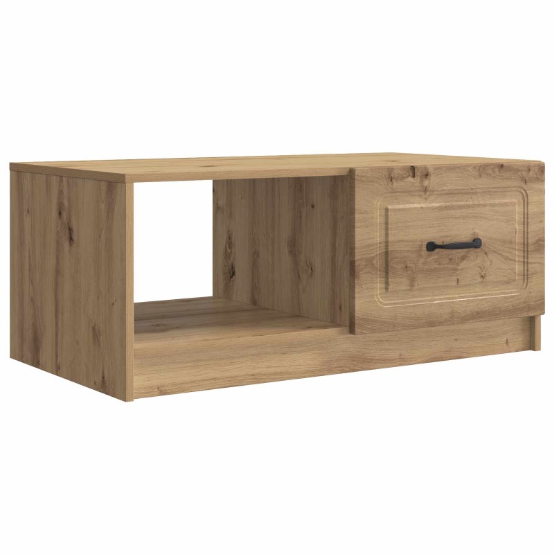 vidaXL Τραπεζάκι σαλονιού Artisan Δρυς 90 x 50 x 37 εκ
