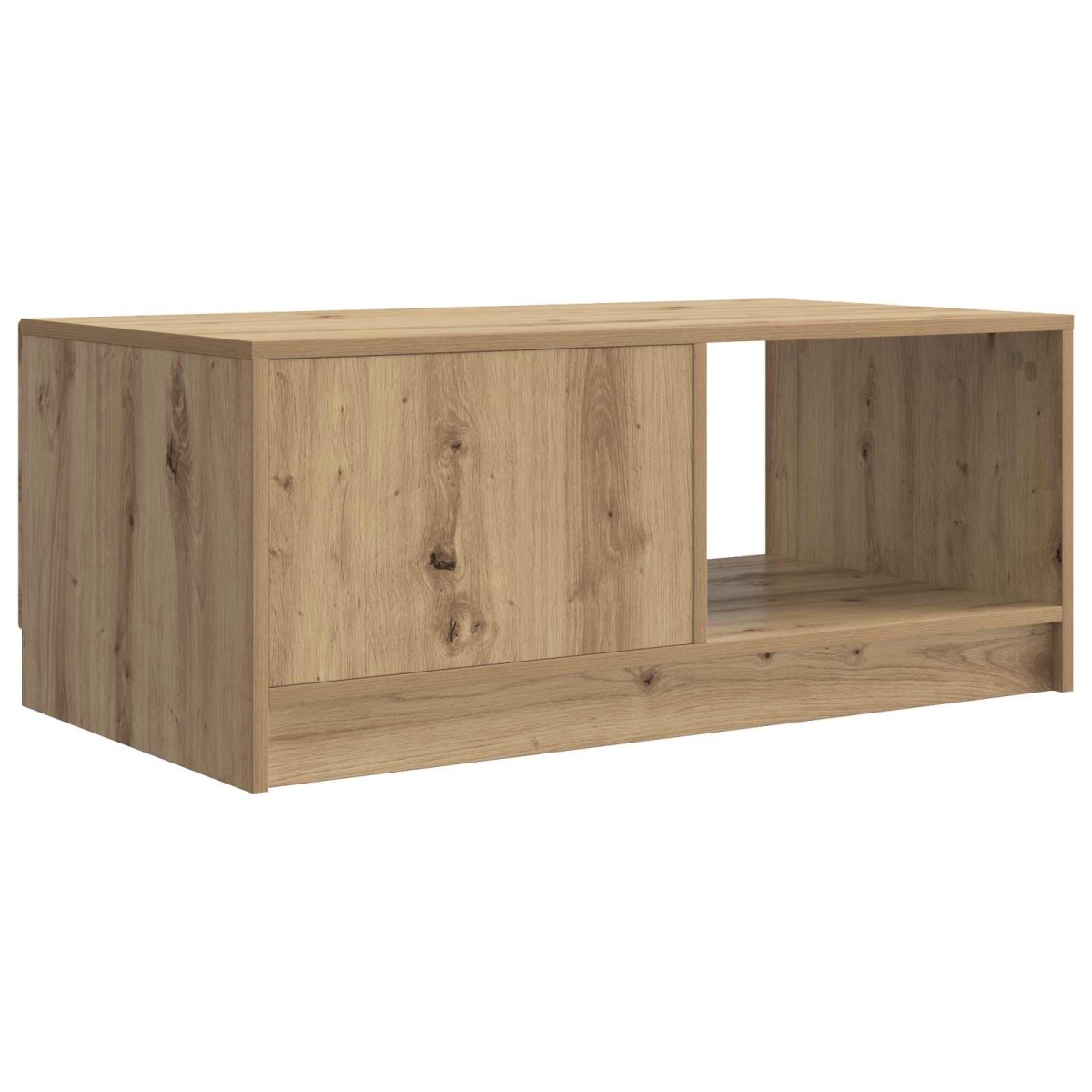 vidaXL Τραπεζάκι σαλονιού Artisan Δρυς 90 x 50 x 37 εκ